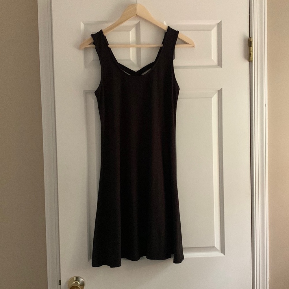 Black tank dress